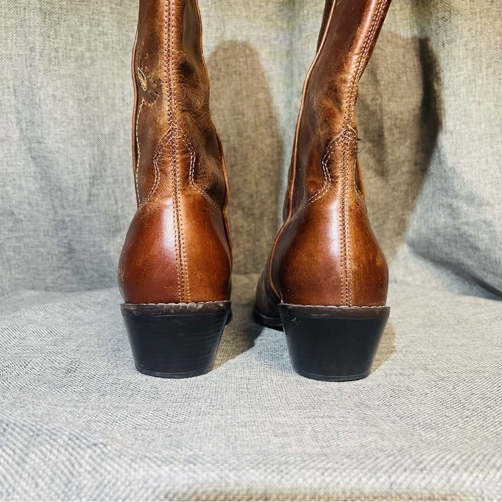 Leather Western Cowboy Boots - Picture 12 of 12